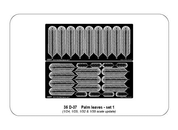 Aber 35D37 Liscie Paproci zestaw 1 1/35 – zdjęcie 4