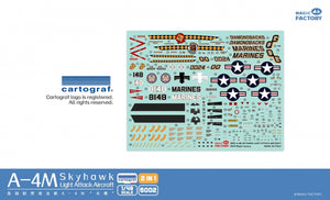 Magic Factory 5002 A-4M Skyhawk Light Attack Aircraft 2 in 1 1/48 – zdjęcie 7