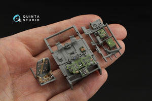 Quinta Studio QD35084 A6M2 Zero (Nakajima Prod.) 3D-Printed &amp;amp; coloured Interior on decal paper (Border Model) 1/35 – zdjęcie 7