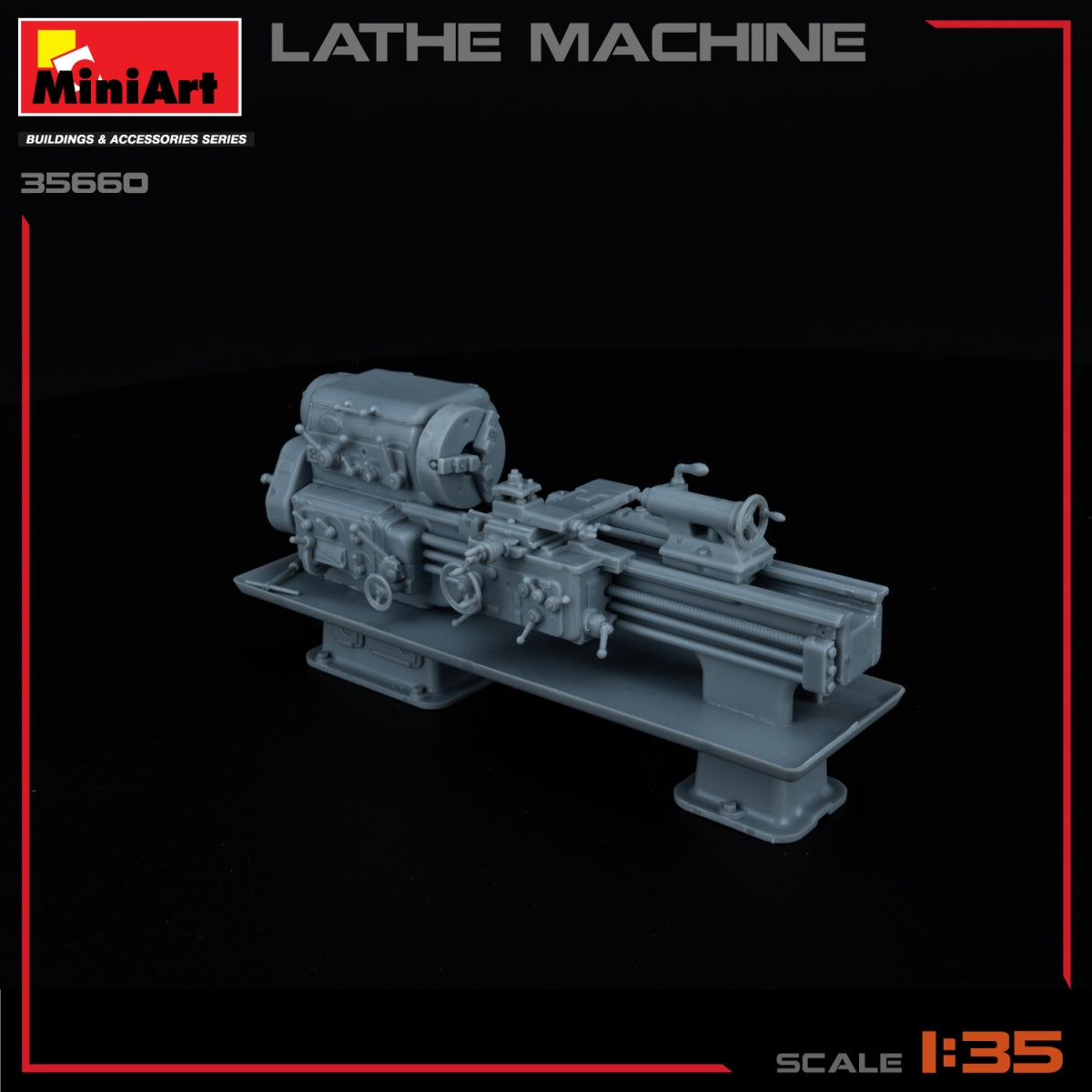 MiniArt 35660 LATHE MACHINE 1/35 – zdjęcie 7
