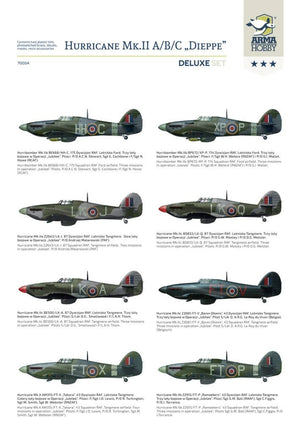 Arma Hobby 70054 Hurricane MkII A/B/C/ &amp;quot;Dieppe&amp;quot; Delux Set 1/72 – image 10