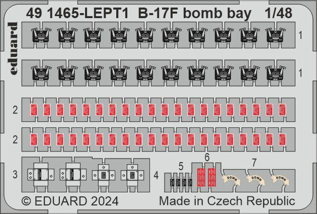 Eduard BIG49428 B-17F PART II EDUARD 1/48 – zdjęcie 5