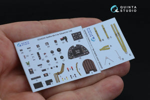 Quinta Studio QD48205 Spitfire Mk.II 3D-Printed &amp;amp; coloured Interior on decal paper (Eduard) 1/48 – zdjęcie 2