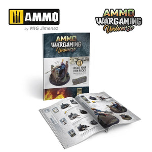 Ammo of Mig 6930 AMMO WARGAMING UNIVERSE Book 11 – Create your own Rocks (English, Castellano, Polish) – image 2