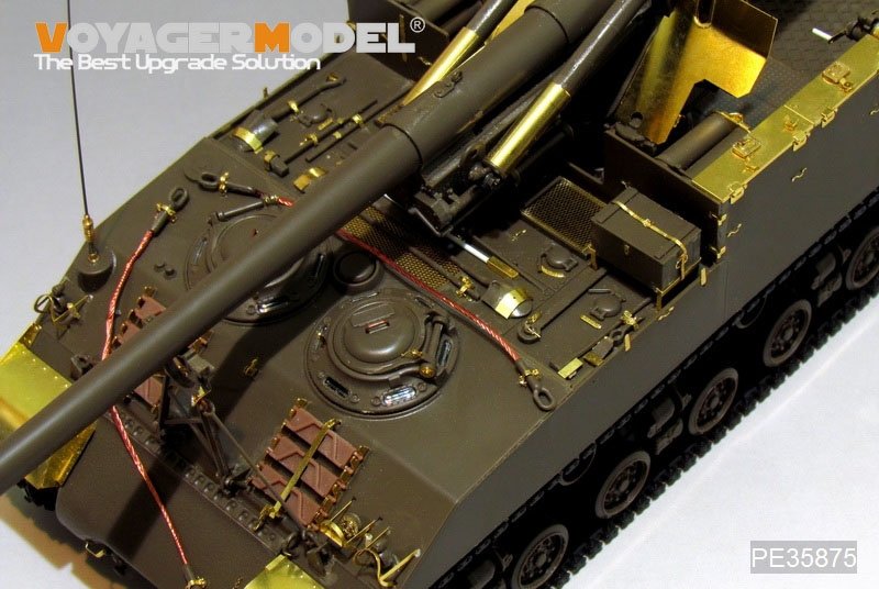 Voyager Model PE35875 WWII US M40 SPG Basic (Atenna base include) for TAMIYA 1/35 – zdjęcie 7