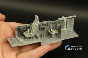 Quinta Studio QD32167 Ju 87D/G 3D-Printed &amp;amp; colored Interior on decal paper (Hasegawa) 1/32 – image 8