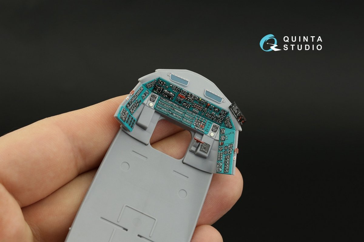 Quinta Studio QD48339 Mi-8MT 3D-Printed &amp;amp; colored Interior on decal paper (Zvezda) 1/48 – image 14