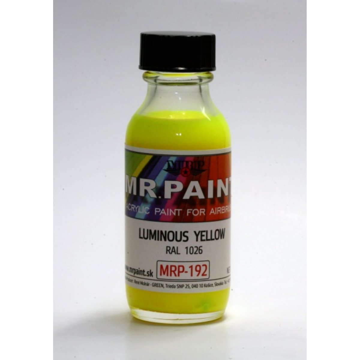 MR. Paint MRP-192 LUMINOUS YELLOW RAL 1026 30ml – zdjęcie 2
