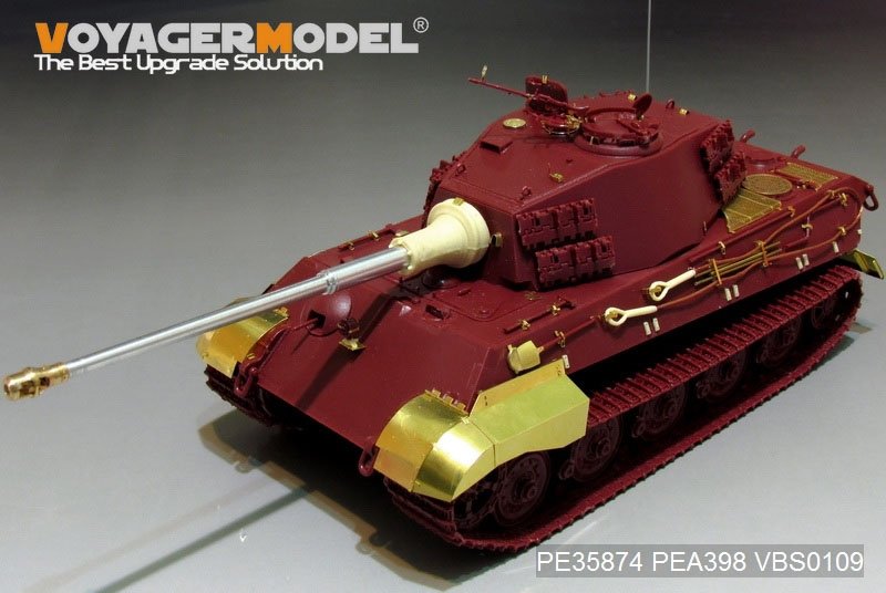 Voyager Model PE35874 WWII German King Tiger (Hensehel Turret) for MENG 1/35 – zdjęcie 5