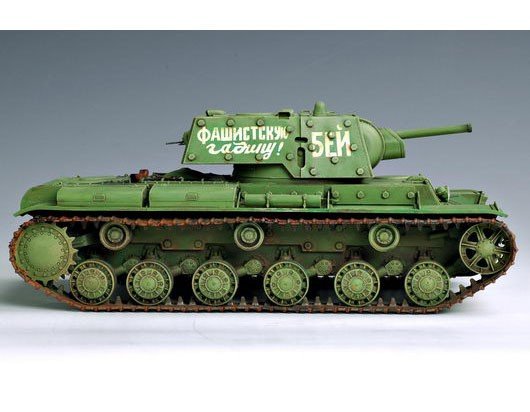 Trumpeter 00357 Russia KV-1 s Ehkranami 1/35 – zdjęcie 5