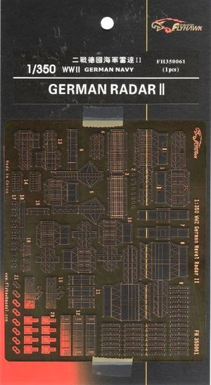 Flyhawk FH350061 WWII German Navy Radar II 1/350 – image 2