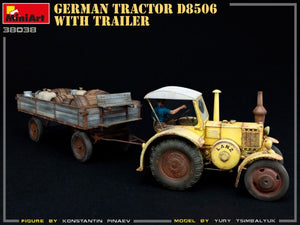MiniArt 38038 German Tractor D8506 with trailer 1/35 – zdjęcie 10
