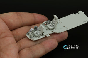 Quinta Studio QD+72185 Mi-24V NATO 3D-Printed &amp;amp; coloured Interior on decal paper (Hobby Boss/ARK Models) (with 3D-printed resin parts) 1/72 – zdjęcie 9