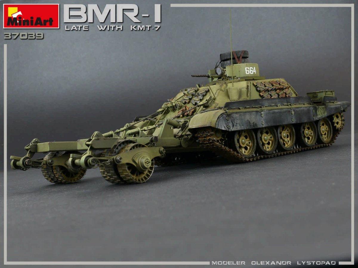MiniArt 37039 BMR-1 Late Mod. with KMT-7 1/35 – zdjęcie 4