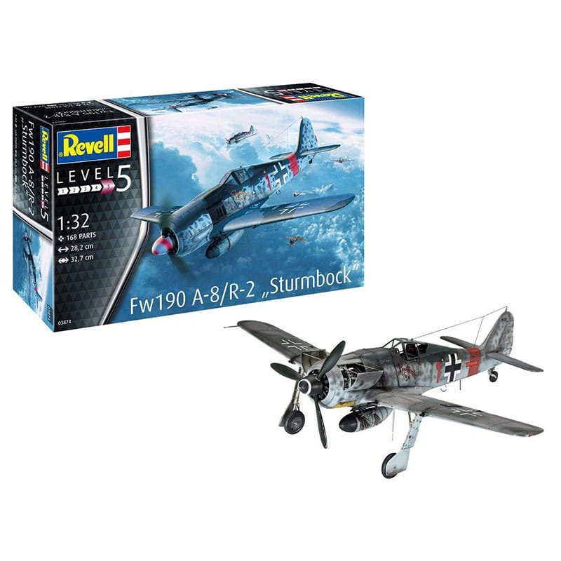 Revell 03874 Focke Wulf Fw 190 A-8 Sturmbock 1/32 – zdjęcie 2
