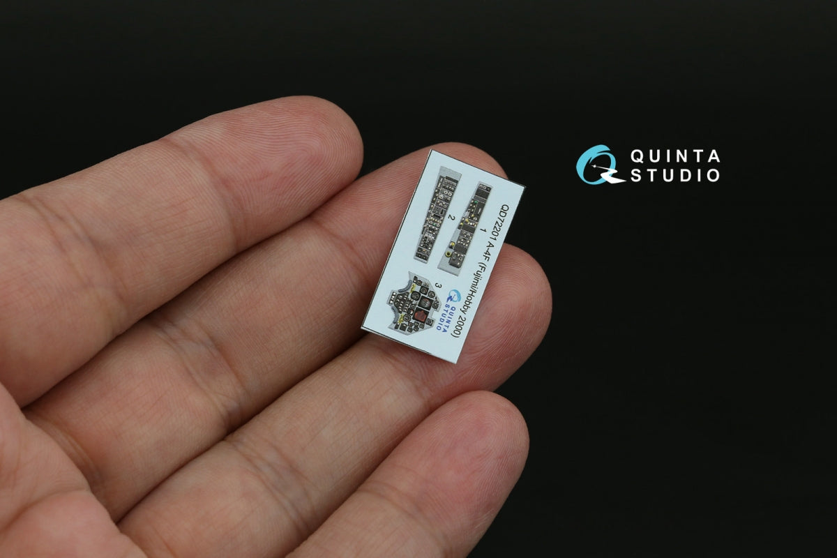Quinta Studio QD72201 A-4F 3D-Printed &amp;amp; coloured Interior on decal paper (Fujimi/Hobby 2000) 1/72 – zdjęcie 4
