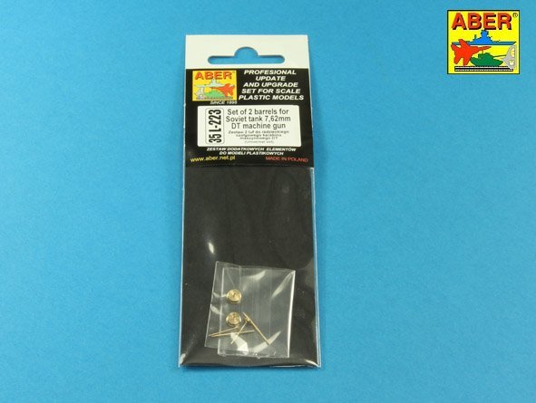 Aber 35 L-223 Set of 2 barrels for Soviet tank 7,62mm DT machine gun 1/35 – zdjęcie 2