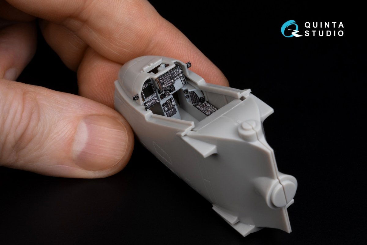 Quinta Studio QD48305 AV-8B Early 3D-Printed &amp;amp; coloured Interior on decal paper (Hasegawa) 1/48 – zdjęcie 11