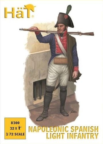 Hat 8300 Napoleonic Spanish Light Infantry 1/72
