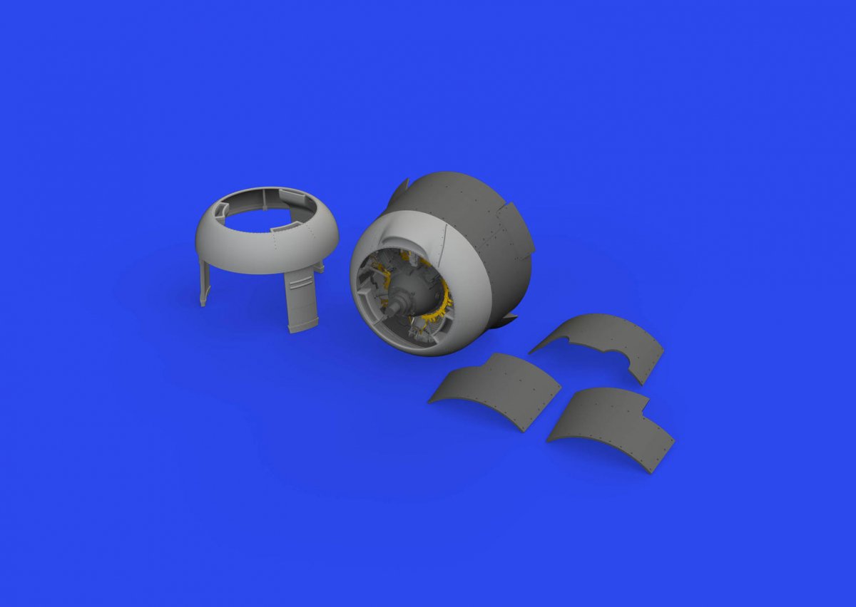 Eduard 648825 F4F-3 engine mid PRINT EDUARD 1/48 – image 2