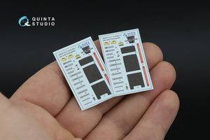 Quinta Studio QD48596 F-15E 3D-Printed &amp;amp; coloured Interior on decal paper (Hasegawa) 1/48 – zdjęcie 6