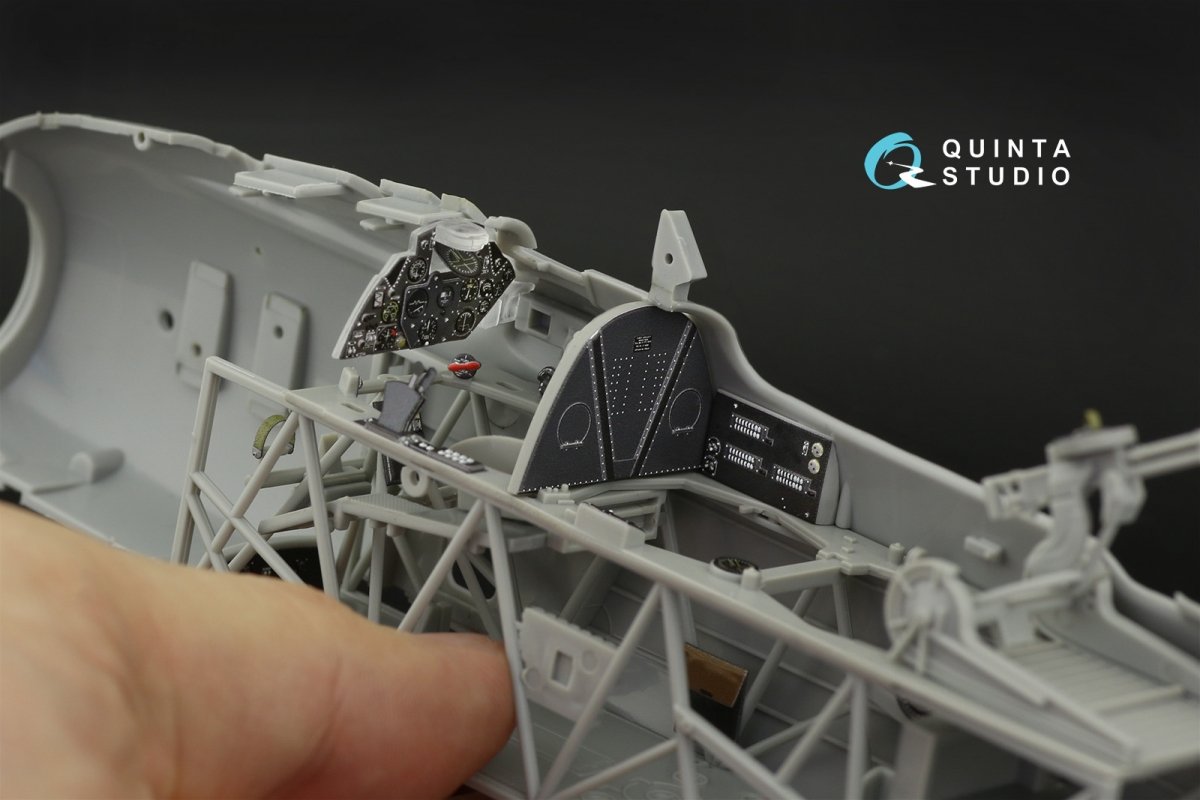 Quinta Studio QD32117 Fairey Swordfish Mk.II 3D-Printed &amp;amp; coloured Interior on decal paper (Trumpeter) 1/32 – zdjęcie 8