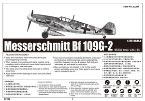 Trumpeter 02294 Messerschmitt Bf 109G-2 1/32 – zdjęcie 3