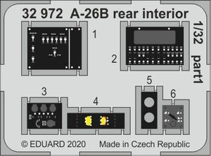 Eduard 32972 A-26B rear interior 1/32 HOBBY BOSS