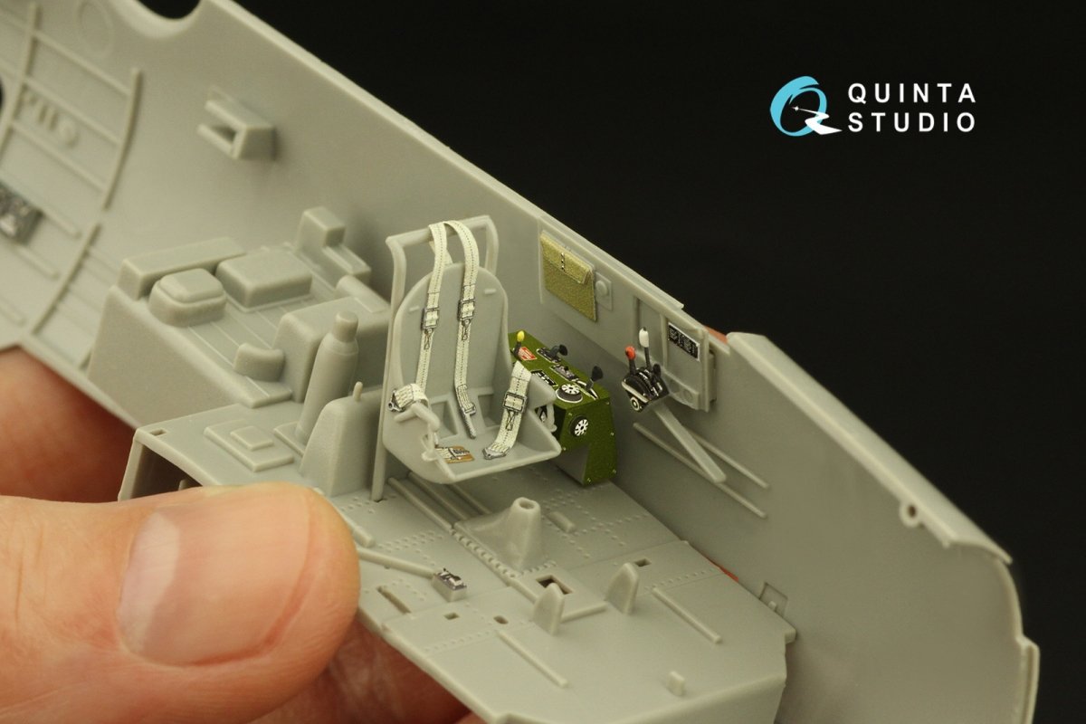 Quinta Studio QD48377 TBM-3 Avenger 3D-Printed &amp;amp; colored Interior on decal paper (Hobby Boss) 1/48 – image 13
