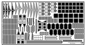 MK1 Design MD-20024 DKM Battleship SCHARNHORST DX PACK for Trumpeter 1/200 – zdjęcie 51