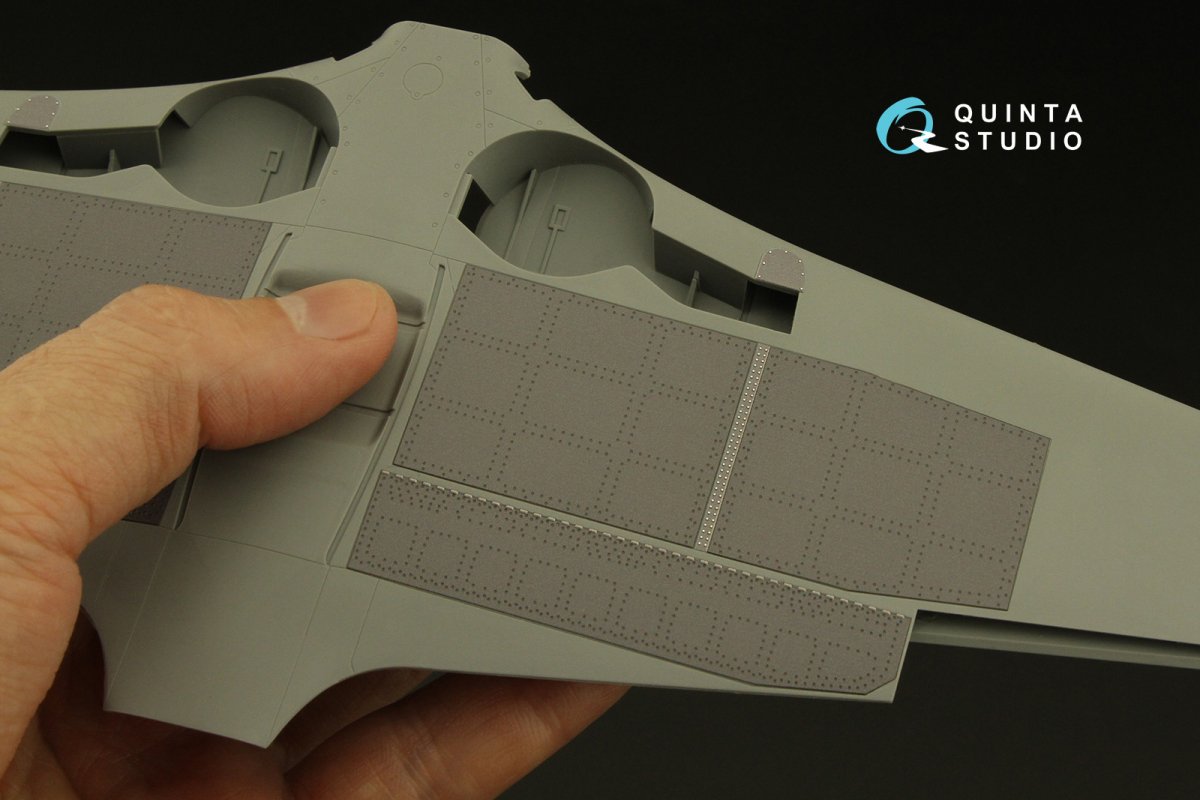 Quinta Studio QP32014 Yak-9T Flaps and Panels (ICM) 1/32 – zdjęcie 8