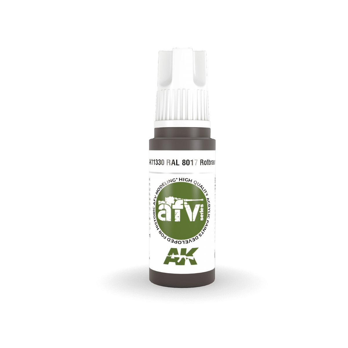 AK Interactive AK11330 RAL 8017 Rotbraun 17ml – zdjęcie 2