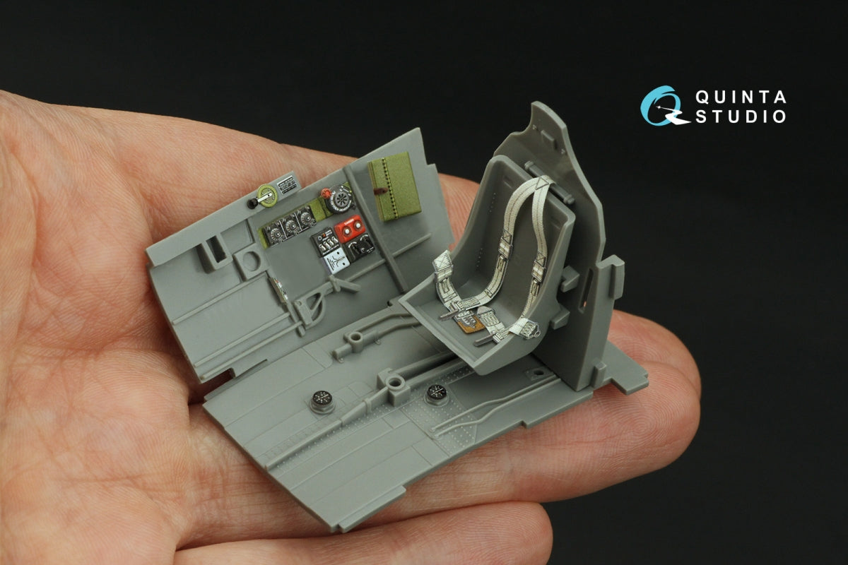 Quinta Studio QD32217 P-40N early 3D-Printed coloured Interior on decal paper (Hasegawa/Eduard) 1/32 – zdjęcie 10