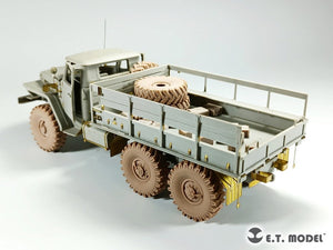 ET Model P35-116 Russian URAL-4320 Truck Weighted Road Wheels(3D Printed) For TRUMPETER Kit 1/35 – image 9