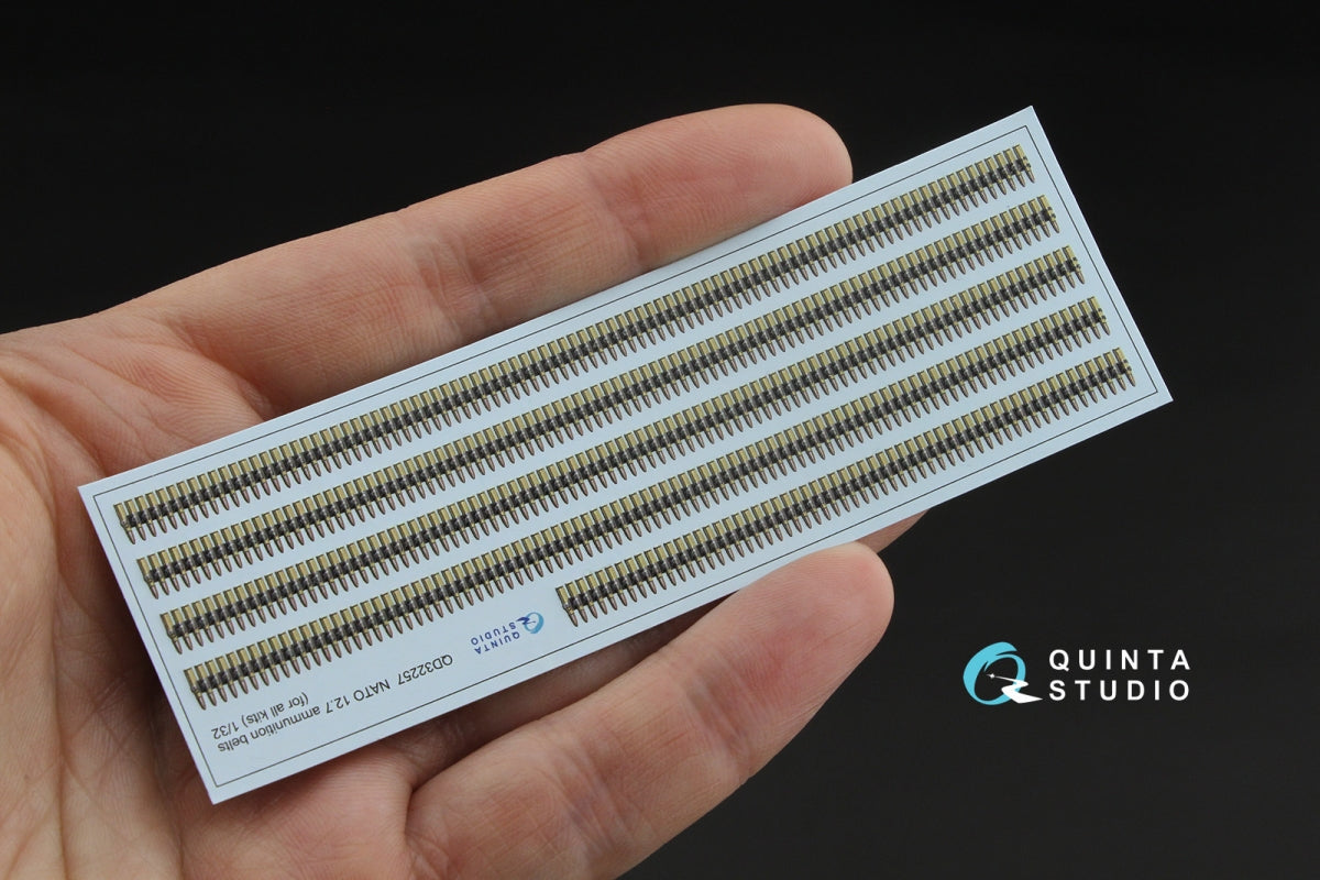 Quinta Studio QD32257 NATO 12.7 ammunition belts (All kits) 1/32 – zdjęcie 5