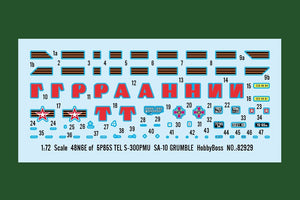 Hobby Boss 82929 48N6E of 5P85S TEL S-300PMU SA-10 GRUMBLE 1/72 – zdjęcie 5