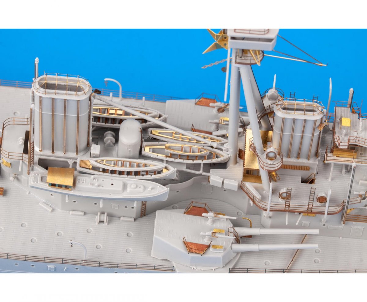 Eduard 53258 HMS Dreadnought 1915 1/350 TRUMPETER – zdjęcie 9