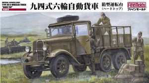 Fine Molds FM30 Imperial Japanese Army Type 94 6-wheeled truck Hard Top 1/35