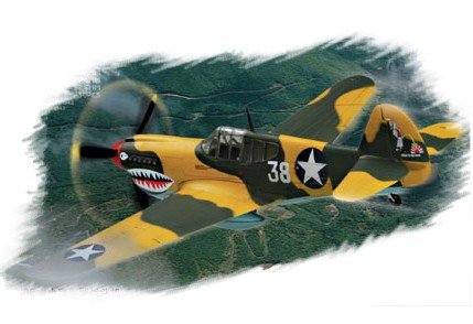 Hobby Boss 80250 P-40E "Kitty hawk" 1/72