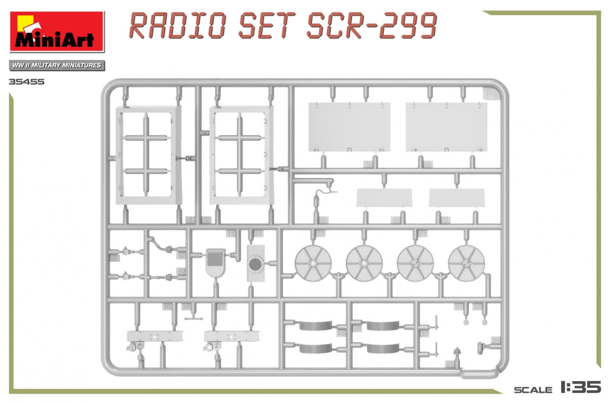 MiniArt 35455 U.S. RADIO SET SCR-299 1/35 – zdjęcie 4