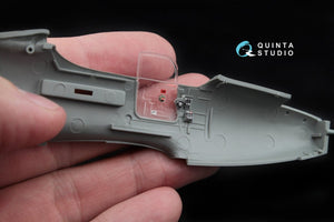 Quinta Studio QD48034 P-39Q/N 3D-Printed &amp;amp; colored Interior on decal paper (for Hasegawa kit) 1/48 – image 4