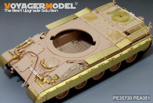 Voyager Model PEA351 Modern French AMX-30B2 MBT Track Covers (For MENG TS-013) 1/35 – zdjęcie 2