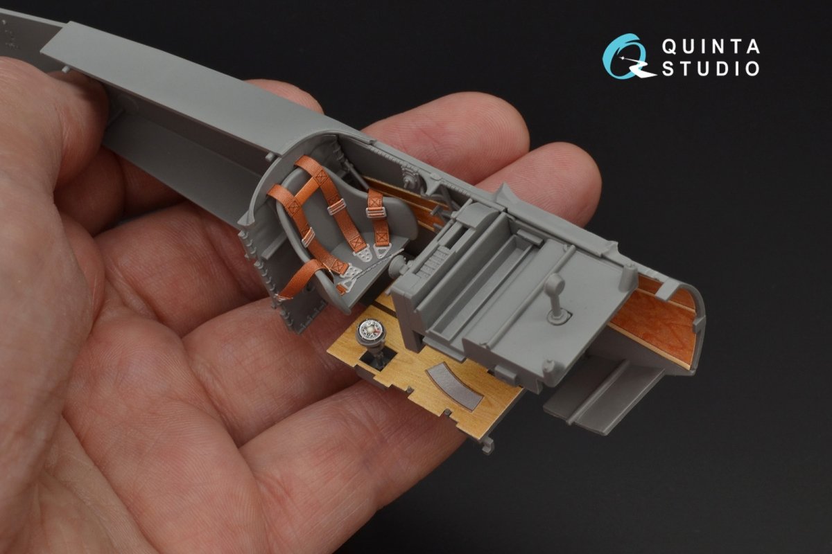 Quinta Studio QD32050 Fokker Dr.1 3D-Printed &amp;amp; coloured Interior on decal paper (for Meng kit) 1/32 – zdjęcie 5