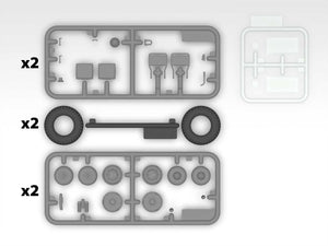 ICM 35573 Laffly (f) Typ V15T WWII German military vehicle 1/35 – zdjęcie 13