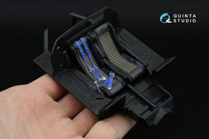 Quinta Studio QD+24025 Ford GT40 Mark II 3D-Printed &amp; coloured Interior on decal paper (Fujimi) (with 3D-printed resin parts) 1/24