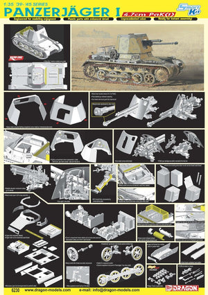 Dragon 6230 Panzerjager I 4.7cm PaK(t) – image 2