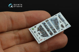 Quinta Studio QDS-48249 Su-25 3D-Printed &amp;amp; colored Interior on decal paper (Zvezda) 1/48 – zdjęcie 7