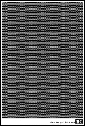 KA Models KA-00006 HEXAGON PATTERN MESH B 0.45mm X 0.3mm – image 5