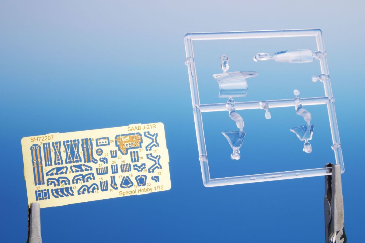 Special Hobby 72480 SAAB J/A-21R &amp;quot;First Swedish Made Jet&amp;quot; 1/72 – zdjęcie 8