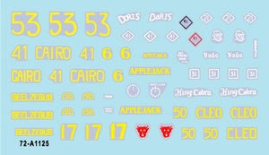 Star Decals 72-A1125 US PACIFIC WARS - IWO JIMA USMC Sherman tanks 1/72 – image 3